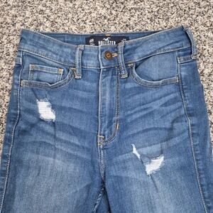 Hollister Jeans Women's 00R (W23 L30) High-Rise Super Skinny Distressed Preppy